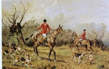 unknow artist Classical hunting fox, Equestrian and Beautiful Horses, 077. oil painting picture